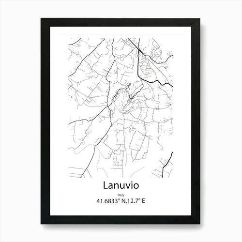 Lanuvio italia mappa - lanuvio,italia,