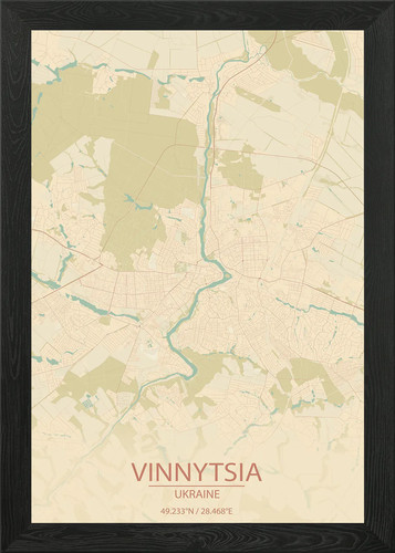 Vinnytsia mappa vintage - ua,