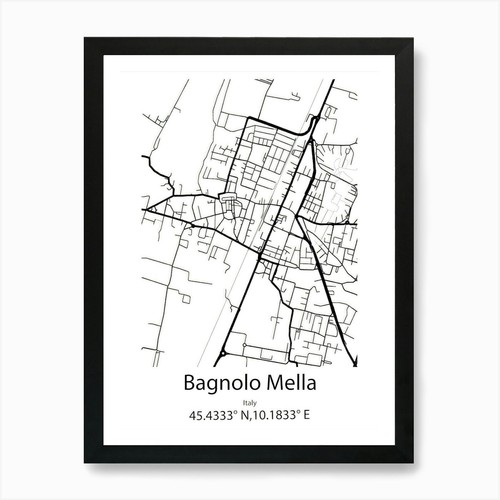 Bagnolo mella italia mappa - bagnolo,