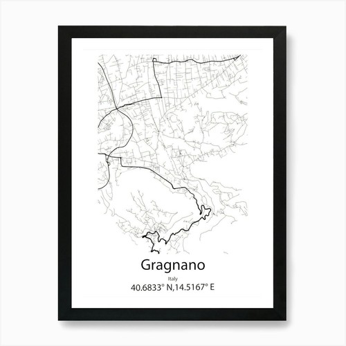 Gragnano italia mappa - gragnano,italia,