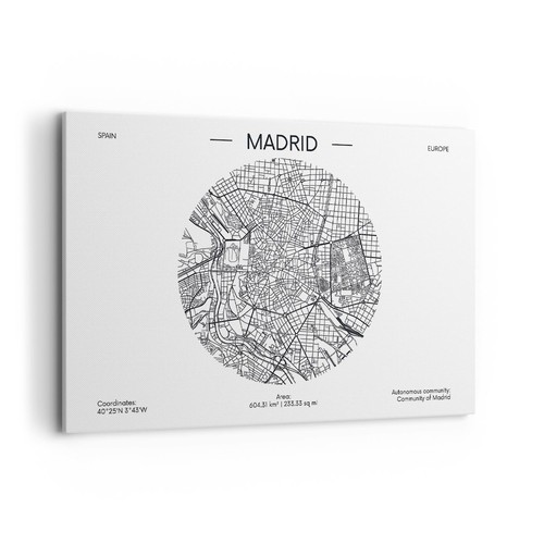 Quadro tela 120x80cm carta - 120x80cm,
