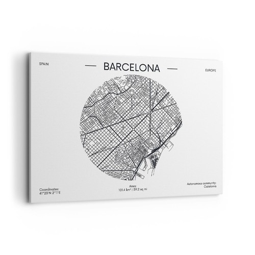 Quadro tela 100x70cm carta - tela,