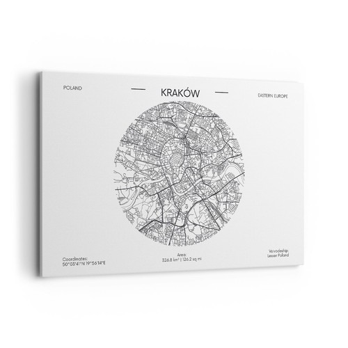 Quadro tela 120x80cm carta - su,