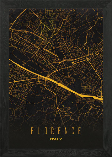 Firenze italia mappa città - firenze,,