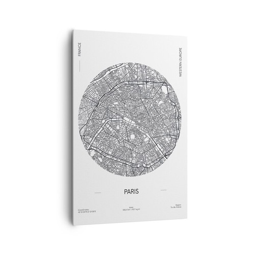 Quadro tela 80x120cm carta - tela,