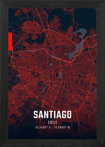 Mappa della città - , di