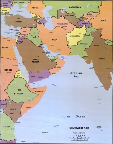1996 cia sud ovest - cia, mappa