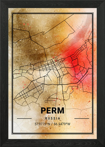 Perm ara mappa acquerello - ara,