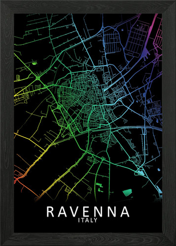 Ravenna italia mappa - mappa, città