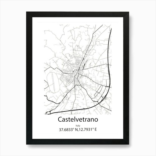 Castelvetrano italia mappa - castelvetrano,italia,