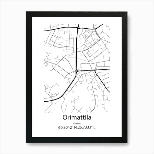 Orimattila finlandia mappa - orimattila,finlandia,