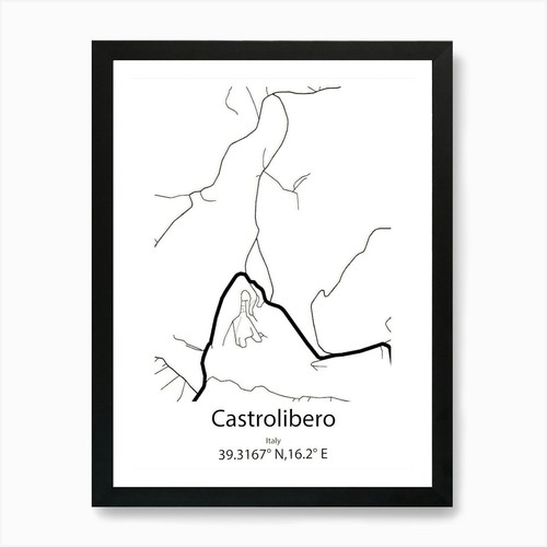 Castrolibero italia mappa - castrolibero,italia,
