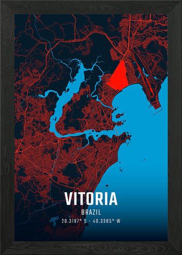 Mappa della città - , vitoria