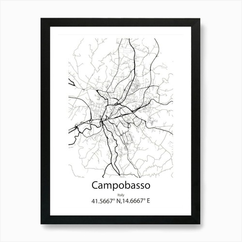 Campobasso italia mappa - campobasso,italia,