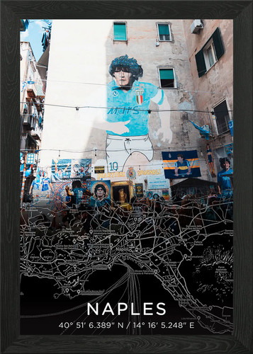 Mappa della città - , napoli