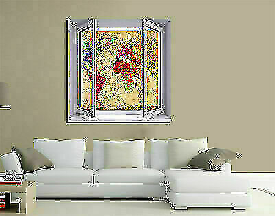 Quadro moderno tela finestra - moderno,