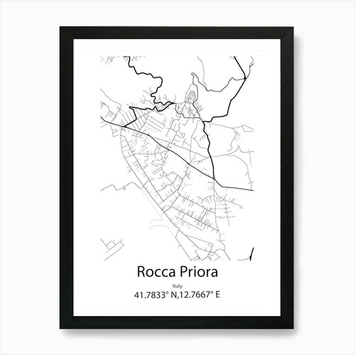 Rocca priora italia mappa - rocca,