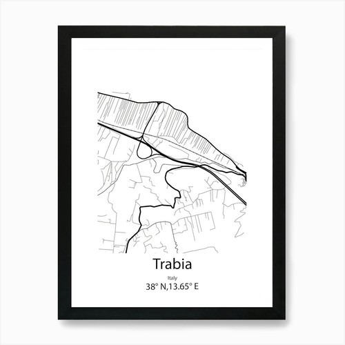 Trabia italia mappa - trabia,italia,