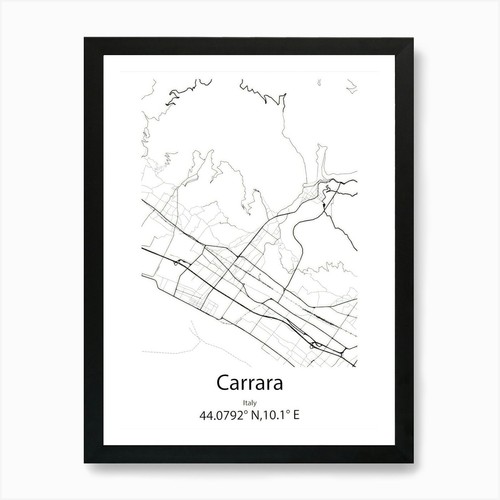 Carrara italia mappa - carrara,italia,