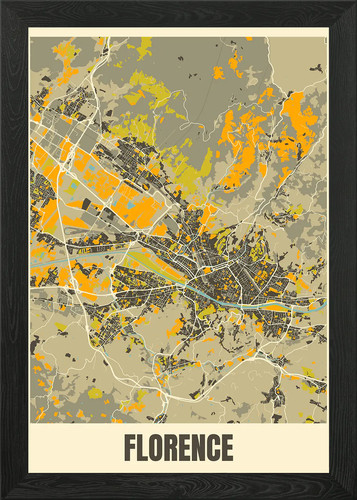 Mappa della città - , di