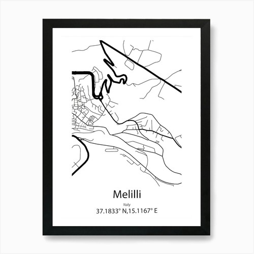 Melilli italia mappa - melilli,italia,