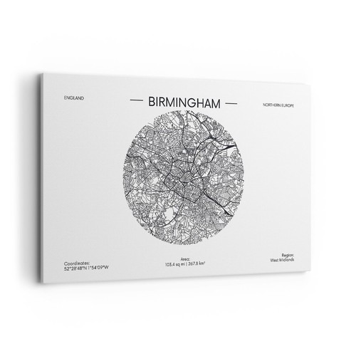Quadro tela 120x80cm carta - su,