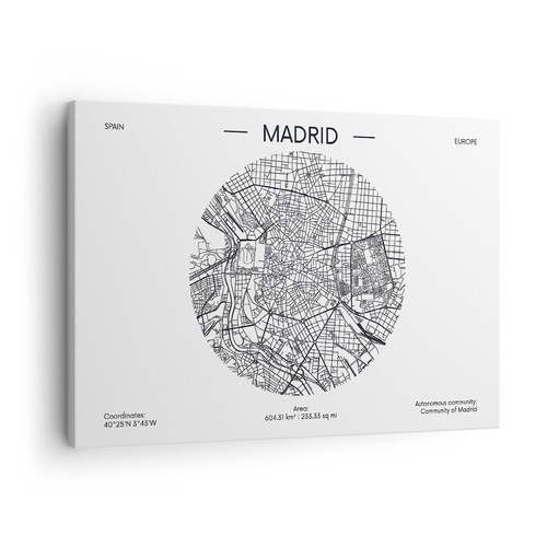 Quadro tela 70x50cm carta - quadro,
