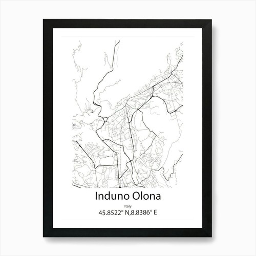 Induno olona italia mappa - olona,italia,