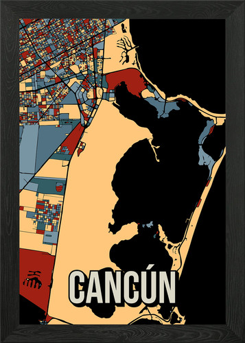 Mappa della città - , cancun