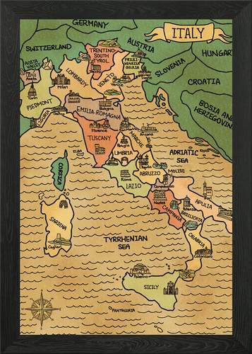 Quadro stampa tela poster - tela, wall