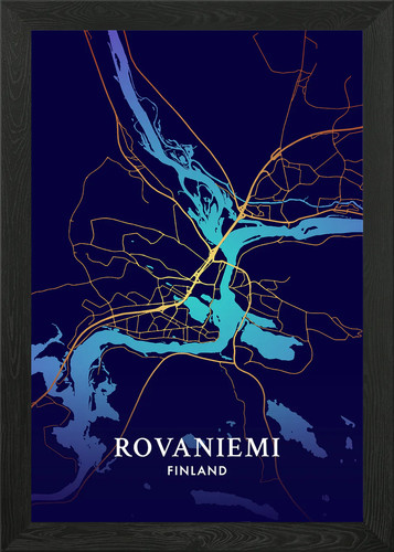 Mappa della città - , di
